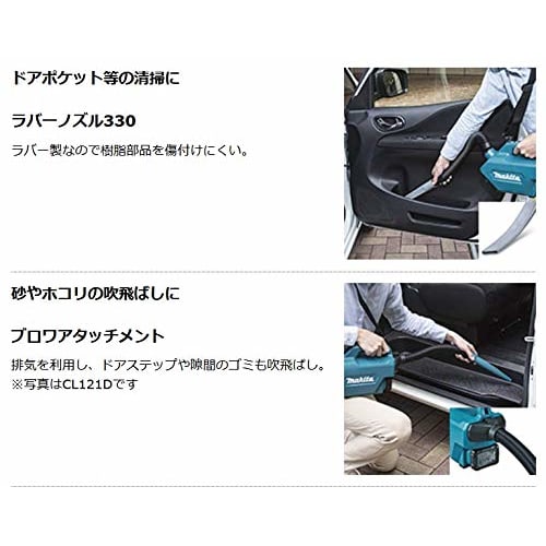 Makita Akumulatorowa Oczyszczarka 18V3Ah z Akumulatorem, Ładowarką, Miękką Torbą CL184DRF