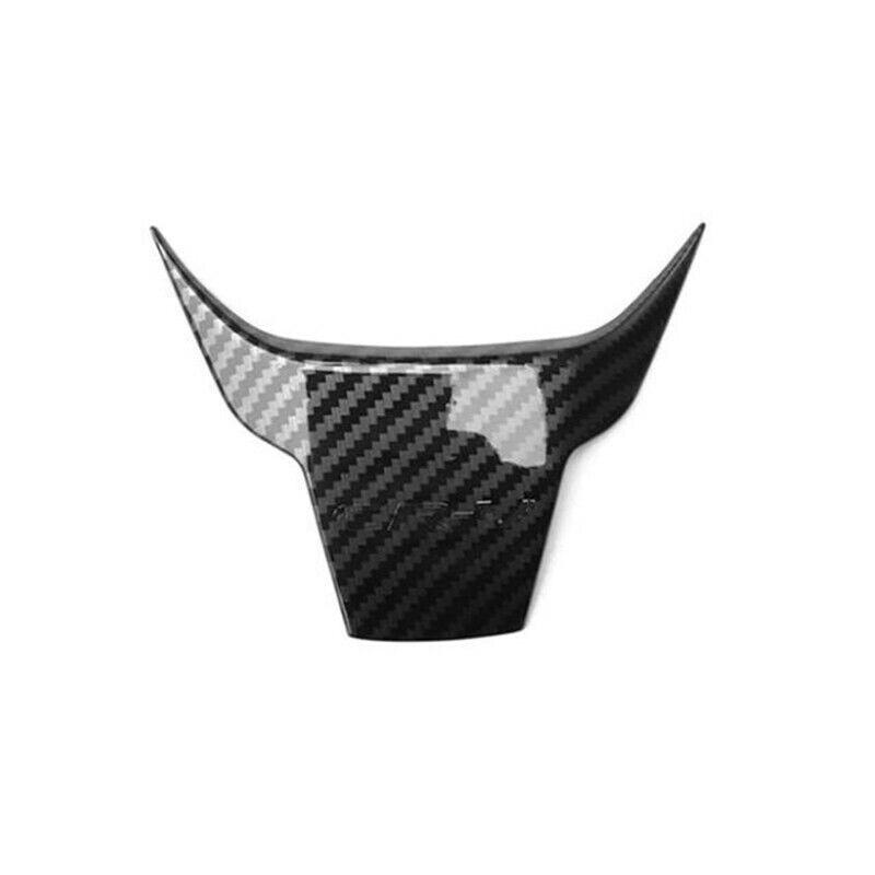 Carbon Fiber Car Steering Wheel Decor Cover Trim For Honda CR-V CRV 2017-