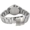 Seiko Solar Quartz Watch SBPN067 Silver Black Men's 40mm