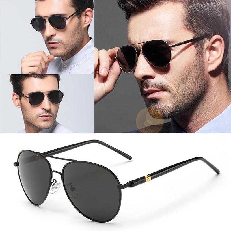 Unisex UV400 Sunglasses Black Reflective Pilot Lenses for Men Women Driving Fashion Colored Glasses