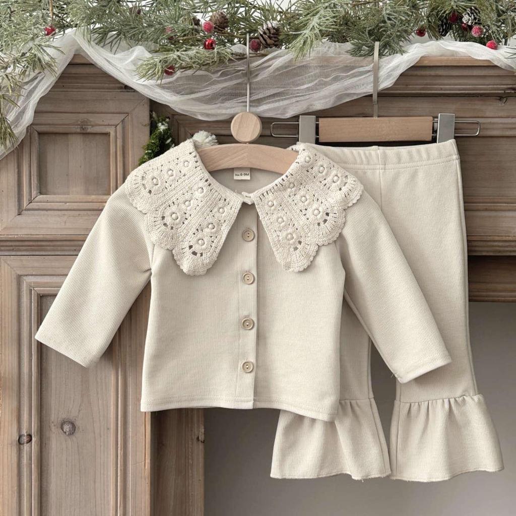 Stylish Girls' Spring/Autumn Korean Two-Piece Set 2025 – Trendy Children's Wear In Stock