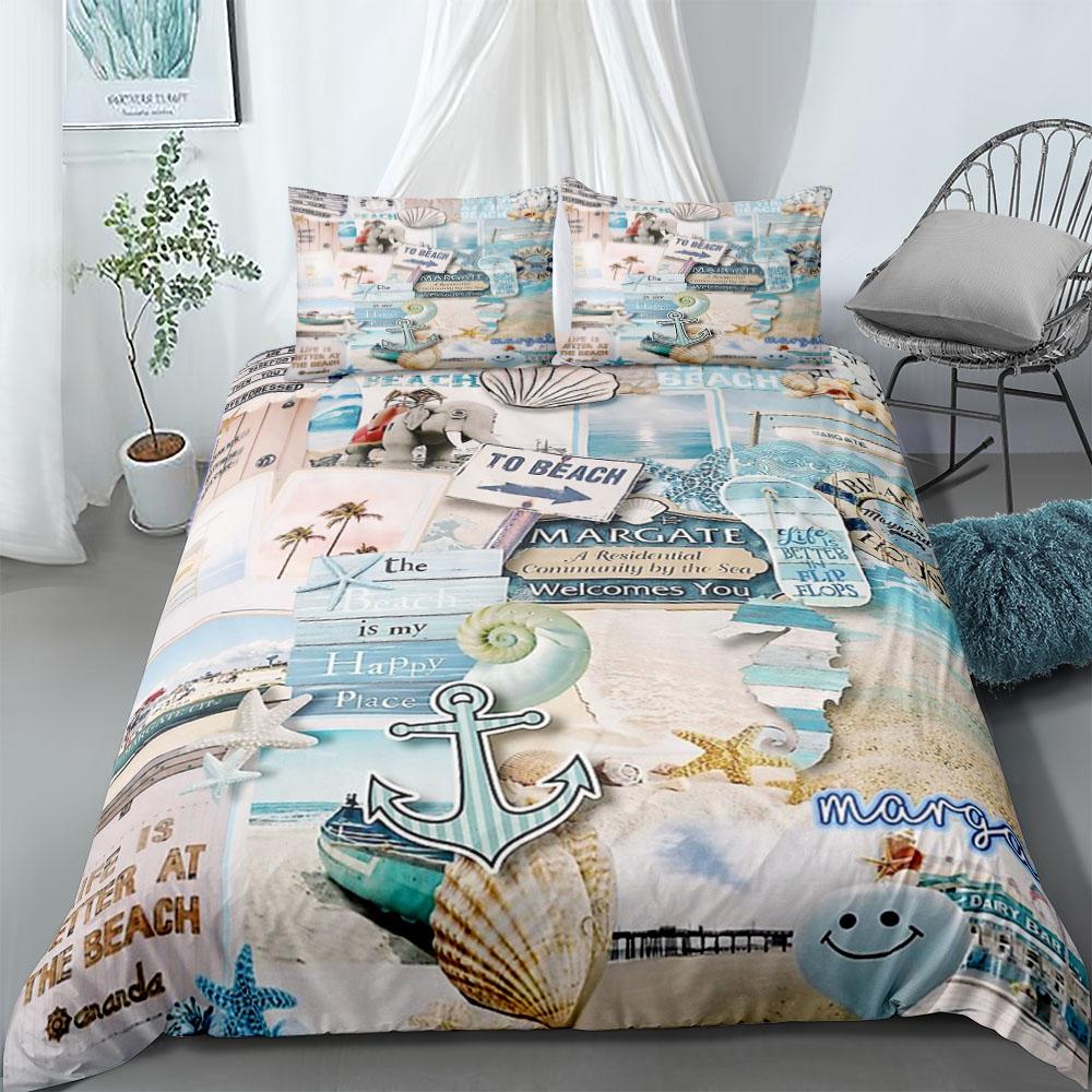 Time Machine Vintage Duvet Cover Set UK Single Double Queen US Twin Full King Size Bed Linen Set