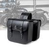 Motorrad Satteltaschen Set Wasserdicht Hohe Dichte Leder Werkzeugaufbewahrung Stilvolle Motorrad Satteltaschen Einfache Montage