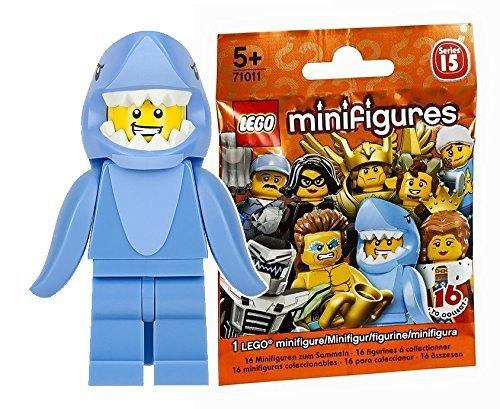 LEGO Minifigures Series 15 Парень в костюме акулы (Неоткрытый) | LEGO Minifigures Series 15 Парень в костюме акулы [71011-13]