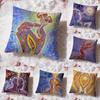 Alex Grey Trippy Psychedelic Cushion Cover Premium Comfort Reversible Pillow Cove -Two In One Design for Any Room & Car Interior