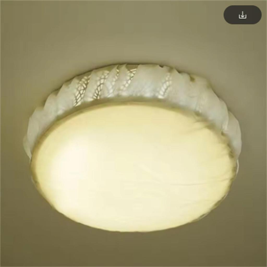 Creative Wear-Resistant Ceiling Lamp Shade Polyester Anti-Glare Spotlight Lamp Cover LED Light Diffuser Covers Baby Bedroom