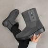 Non-Slip Waterproof Snow Boots for Women 2024 Winter Warm Cotton-Padded Shoes Woman Platform Thicked Plush Ankle Boots
