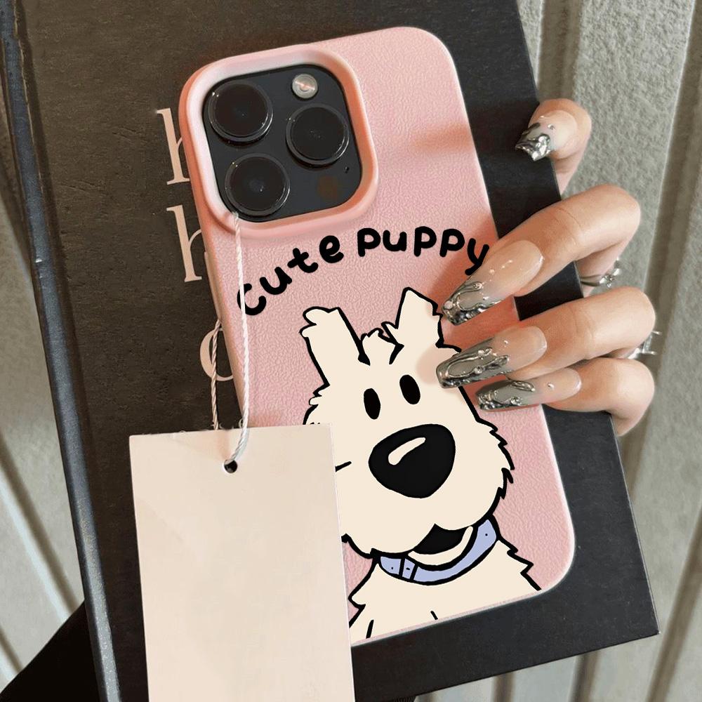 Phone Case for iPhone 11 13 Case iPhone 12 14 15 16 Pro Max 12 Pro 15 Plus Leather Painted Waterproof Drop-proof and Wear-resistant Cartoon