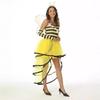 4Pcs Bees Costume Kits Adult Honeybee Costume Bees Tentacle Headband Tutus Dress Bees Wing for Halloween Cosplay Party