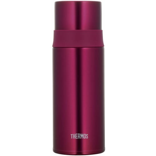 Thermos Water Bottle Stainless Steel Slim Bottle Burgundy 350ml FFM-351 BGD