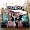 Blackpink Girl Group Members 3d Printed Bedding Set Duvet Pillowcase Cover