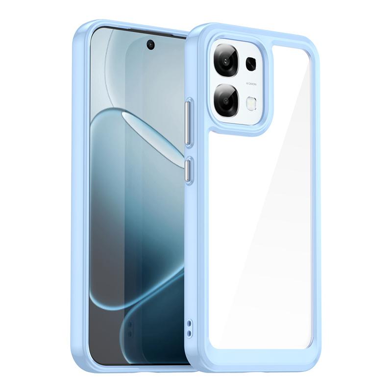 Transparent Colorful TPU Phone Case for OPPO A6 Pro A6x A6s 5G Protective Cover Frame Fundas Coque Capa