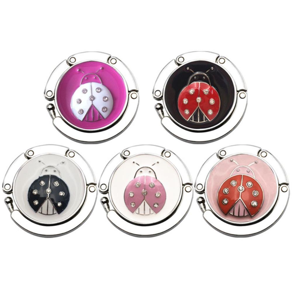 Travel Butterfly Pattern Table Clasp Table Hanger Folding Bag Holder Handbag Hanger Purse Hook