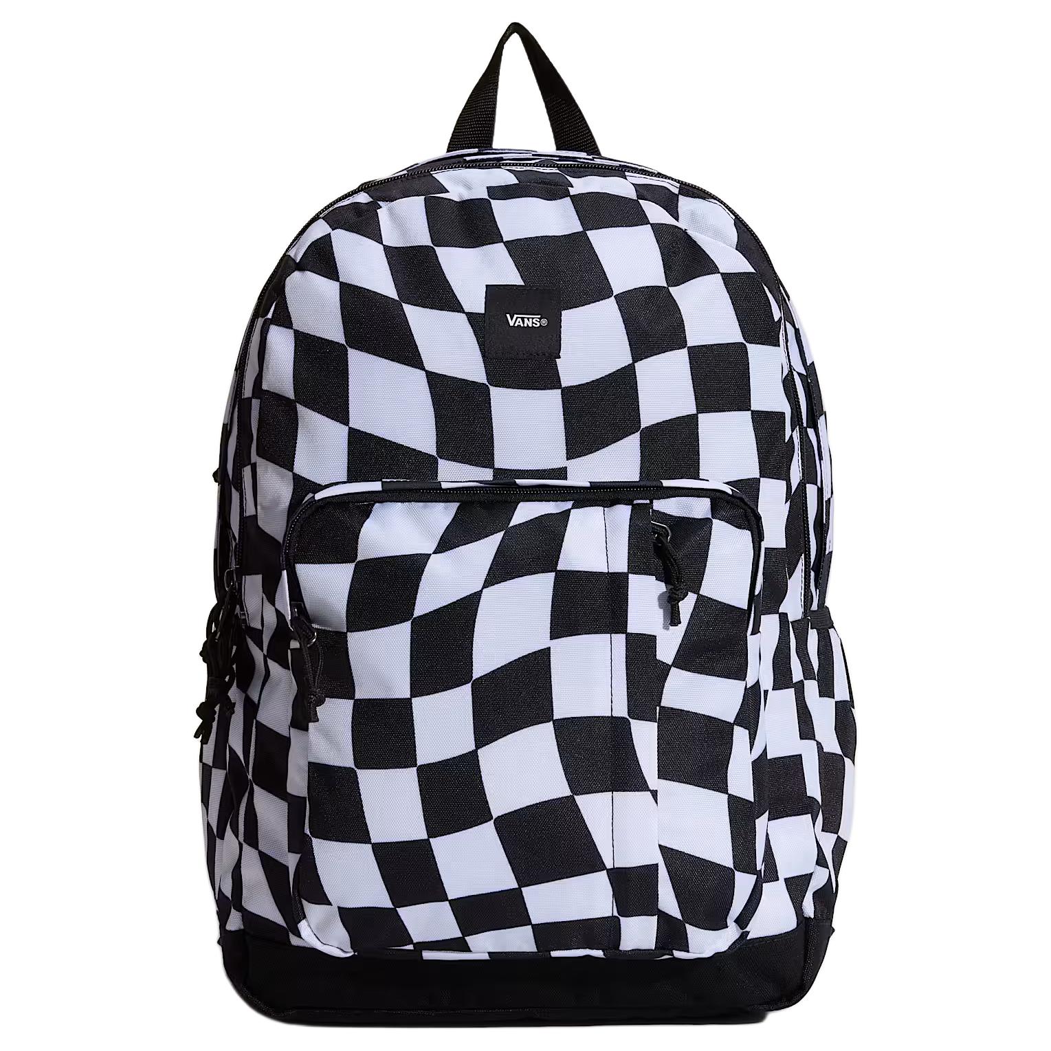 Vans Old Skool Polyester Backpack Unisex Black & White VN000HRHFS8