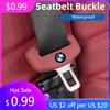 2025 Hot Car Seatbelt Buckle Cover Protector Safety Belt Buckle Guard For Motorsport F11 G11 F10 F30 G08 G20 G30 X3 X5 X6 Se
