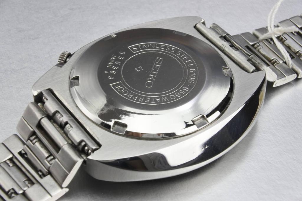 A masterpiece of Japanese 1970 SEIKO 5 Sports 23 Jewels Navy Dial Automatic Watch Excellent Condition 017nh craftsmanship 6106-8560 Men's Overhauled