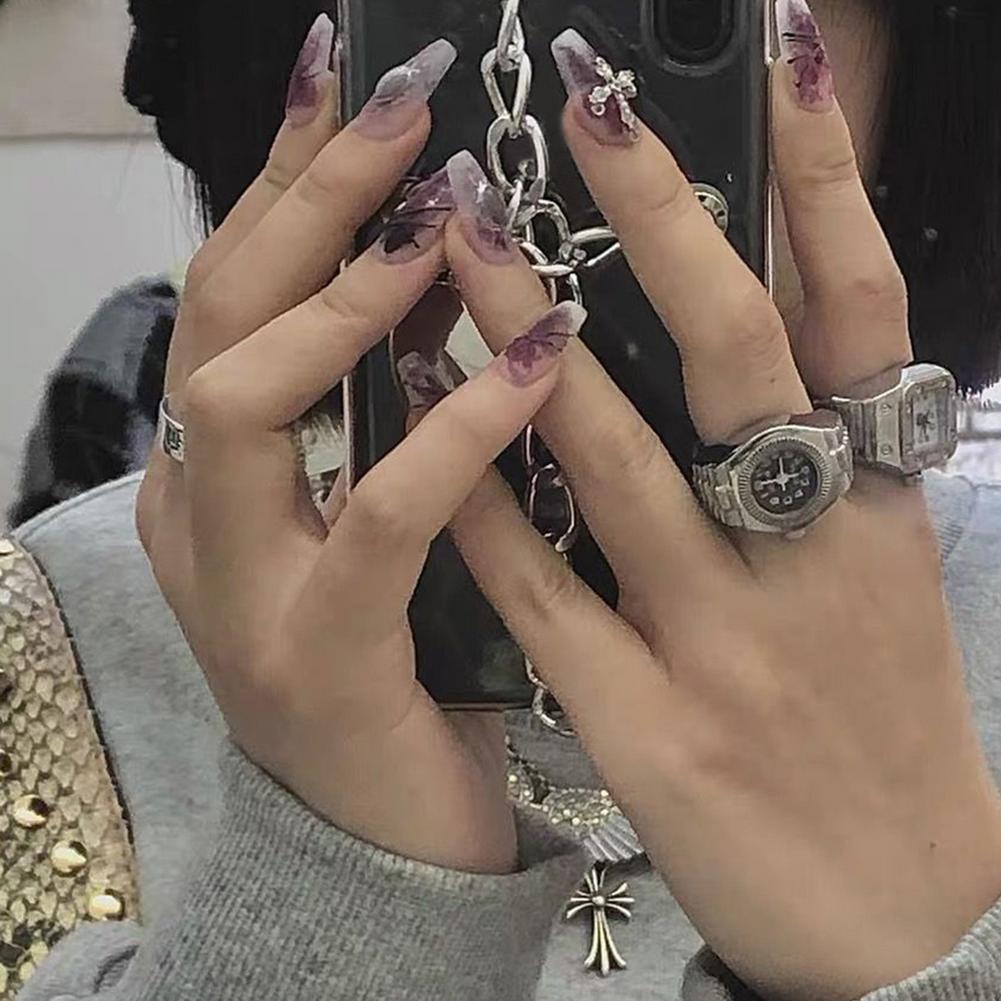 Punk Finger Ring Watch Elastic Wear-resistant Unisex Finger Watch For Anniversary Mini Size Gift For Student Birthdays Christma