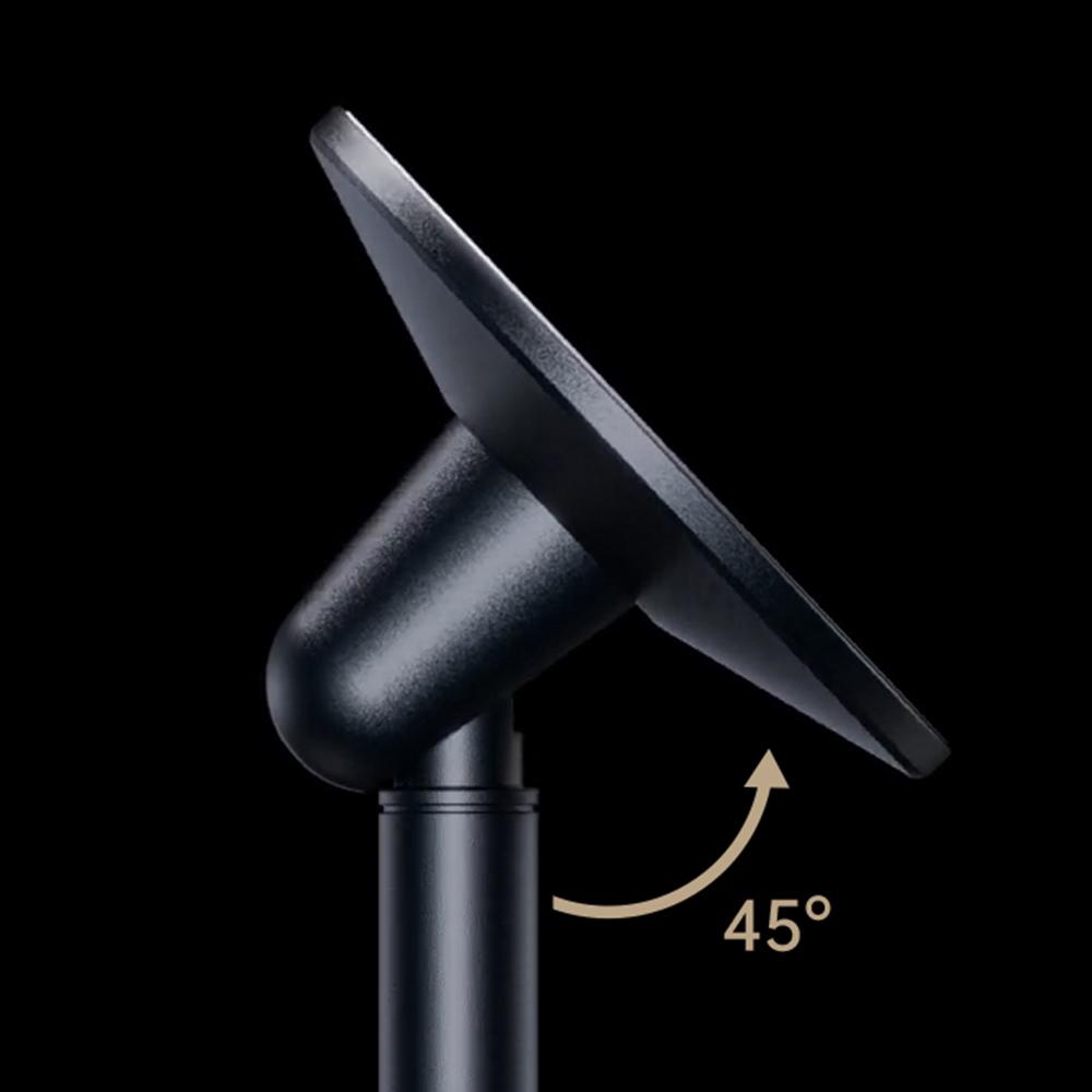 T8R 360 Degree Rotatable Magnetic Cellphone Holder Aluminum Alloy Desktop Mount Lazy Phone Stand
