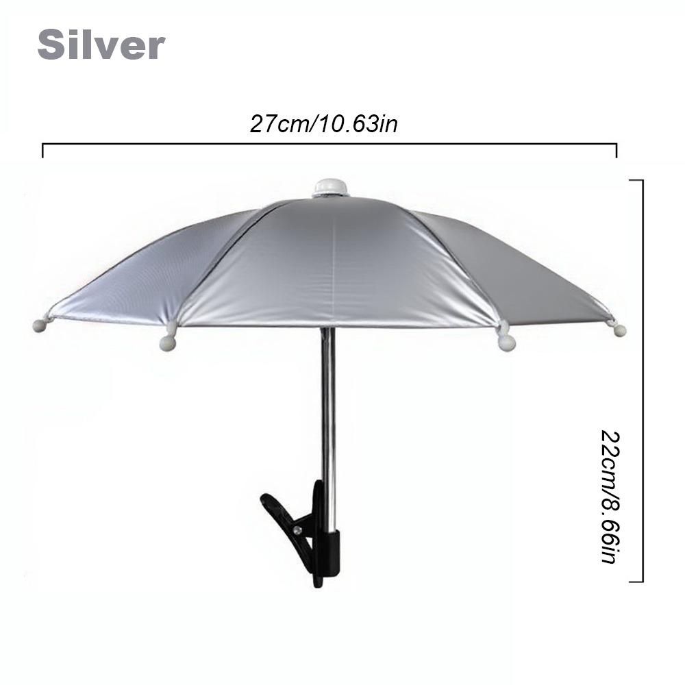 Anti-Glare Phone Umbrella Holder With Clip Phone Fixed Clip  Electric Vehicle
