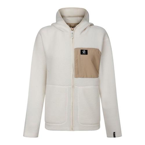 Womens/Ladies Firn Borg Hooded Fleece