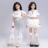 Jazz dance costume girls June 1 children's stage costume catwalk kpop girl group sequins sweet cool dance costume summer