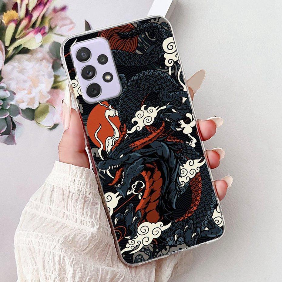 Modische Malerei Hülle Für Samsung Galaxy A72 A52 A52s 5G Weiche Silikon TPU Handyhüllen Für Samsung A72 A52 A52s Hüllen Stoßfänger