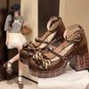 Fashion Mary Jane Shoes Sweet Round Toe Trifle Sole Shoes for Women