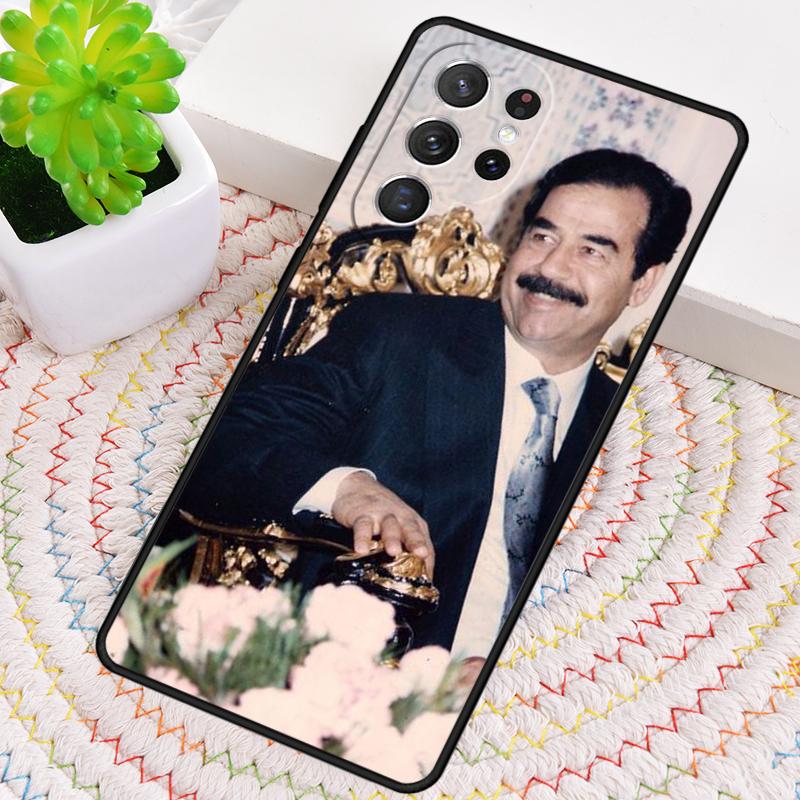 Saddam Hussein Iraq Arabic soft Phone Case For Samsung Galaxy note 10 pro S26 S25 S24 S23 S22 Ultra Plus S21 FE S20 Cover