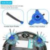 EATBALE Compatible Eufy Robovac 11S Robovac 15C Robovac 30C G30 G10 Hybrid Robot Vacuum Cleaner Replacement Accessories 4 6 Side 1 Main Brush Max,
