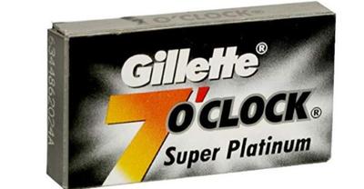 7O'Clock Super Platinum - Cofanetto salone premium (100 lame)
