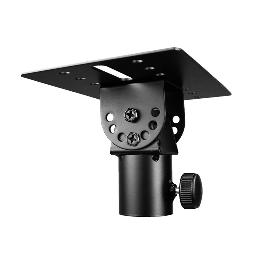 Metal Mount Tripod Pole DJ Speaker Stand Adapter Top Cap Rotatable 35mm Sturdy Metal Construction Music Instruments