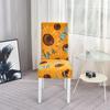 Geometric Dining Chair Cover Spandex Elastic Chair Slipcover Case Stretch Chair Covers for Party Hotel Banquet Dining Room Decor