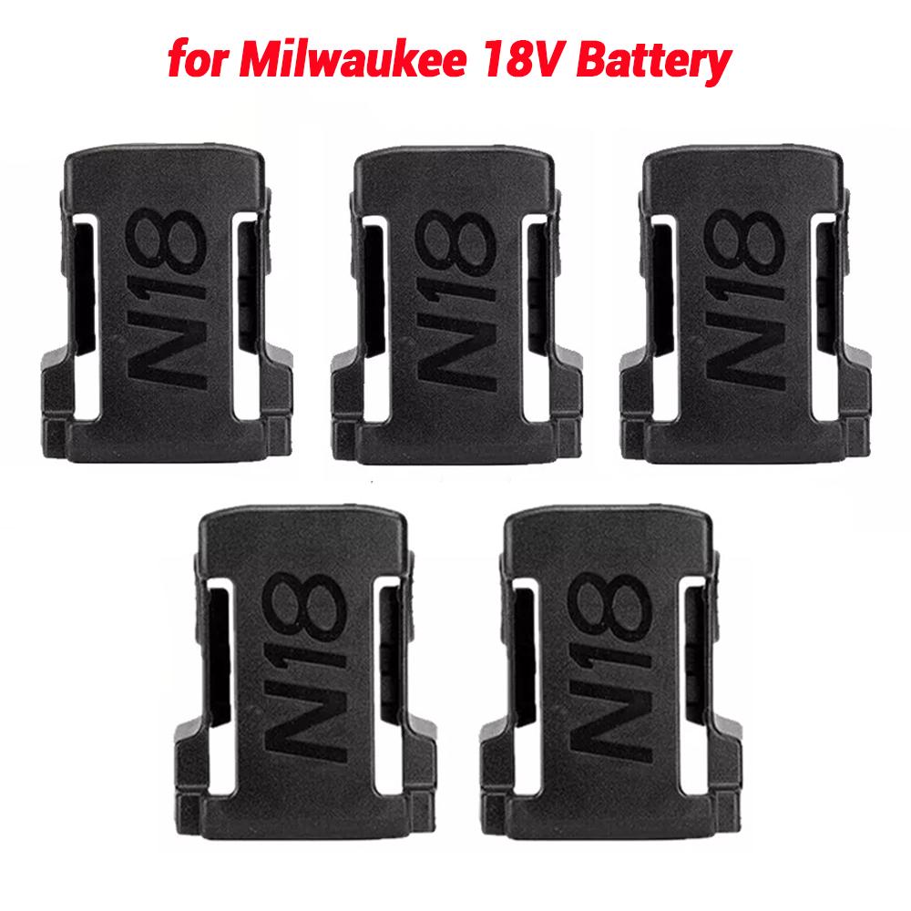 5 balení Úložný držák pro montáž na nářadí pro Makita/Bosch/Dewalt/Milwaukee 18V Li-ion akumulátorové nářadí Držák na nářadí Držák vrtačky Stojan