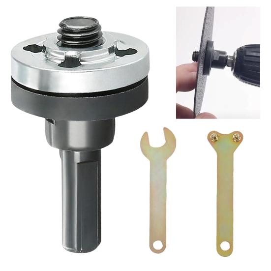 Electric Grinder Drill Adapter Kit Heavy Duty Standard Drill to Angle Grinder Conversion Connecting Rod Accessories Power Tool Adapter Kit