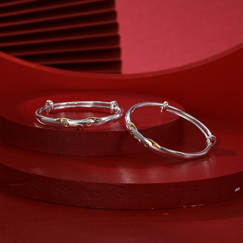 

Silver World S999 Полный серебряный детский браслет для мужчин и женщин, Серебряный браслет со свиньей по китайскому зодиаку для подарка на день рождения в полнолуние Adjustable size