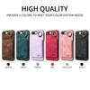 Ring Bracket Card Holder Slots Cover Phone Case for iPhone 7,iPhone 8,iPhone 7 Plus,iPhone 8 Plus,iPhone SE 2020,iPhone SE 2022