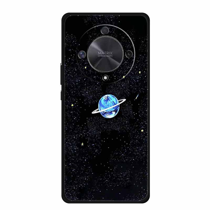Gift Phone Cases for Honor X9a TPU Soft Silicone Back Cover for Huawei Honor X9 X 9A Funda Honor X9b X 9 a b Coque Spaceman Moon