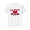 Cal State Northridge Matadors Varsity Officially Licensed T Shirt Vintage Washed Stretched Slightly Fashion