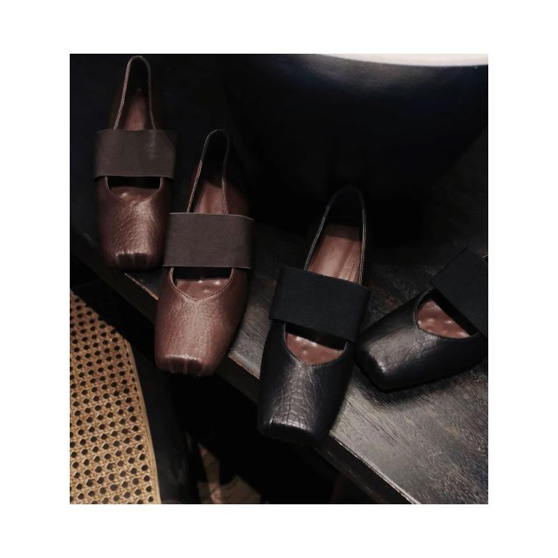 Superweiches Schaffell~ innere Höhenerhöhung 5cm Elefantenmuster leichte Mund Einzel Schuhe Retro Kälte Ballerinas Damen Mary Jane Schuhe