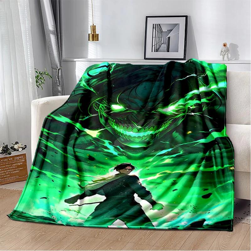 29 Style New Cartoon Attack on Titan Eren Anime Soft Flannel Blankets,Throw Blanket Comfortable for Beds Sofa Home Bedroom Gift