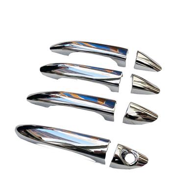 Embellecedor de Cubierta de Manija de Puerta Cromado ABS para Hyundai i10 Grand i10 X 2014 2016 2018 Pegatina de Estilo de Coche Accesorios para Automóvil &;