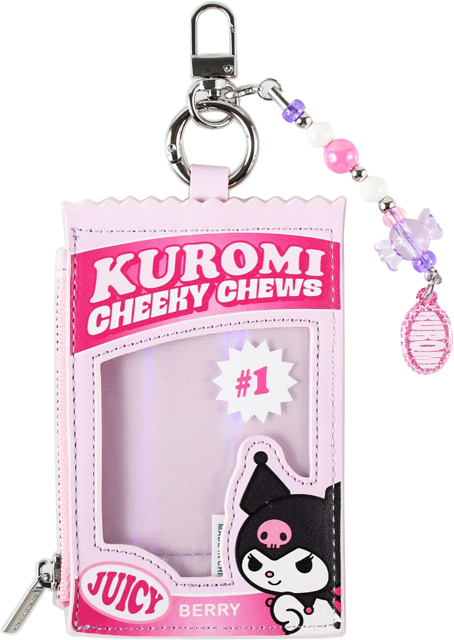Брелок-визитница Skinnydip Kuromi, CANDY STORE Персонажи Sanrio, 25124PUMF1