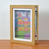 A4 Children Art Frame Sets Size Wooden Replaceable Photo Display for Poster Photo Drawing Paintings Pictures Display