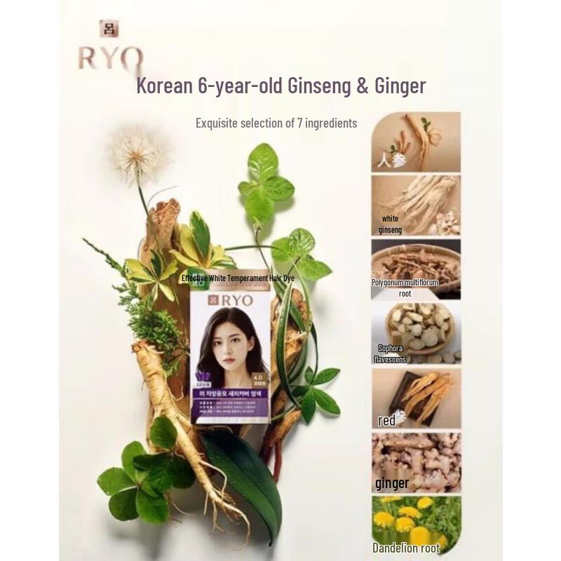 Ryo Jasa-yeon Cover White Hair Dye Cream