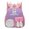 Kindergarten Schoolbag Girls Color Block Cartoon Rabbit Backpack Children's Backpack