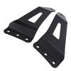 52in Curved LED Light Bar Bracket Upper Windshield Mounting Bracket Replacement for Chevy 4WD 2WD 2007 2013