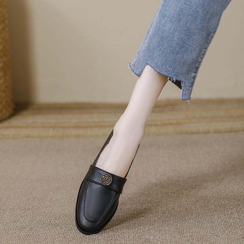 

Модные британские оксфорды женские маленькие кожаные туфли на низком каблуке балетки мокасины женские кроссовки для ходьбы босиком студенческие дерби лоферы 35 чёрный