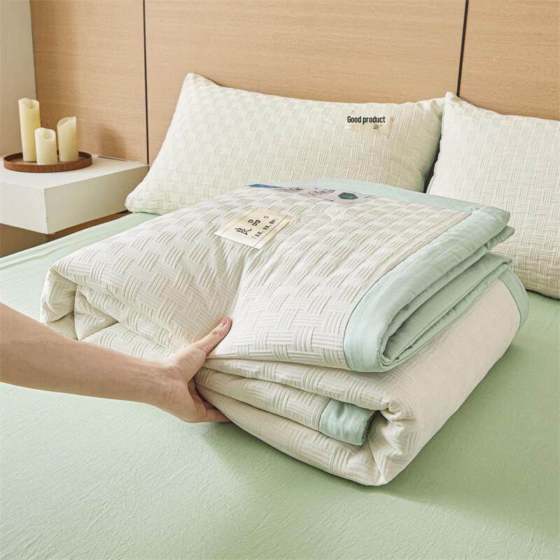 Oeny Waffle Weave Soy Fiber Summer Quilt
