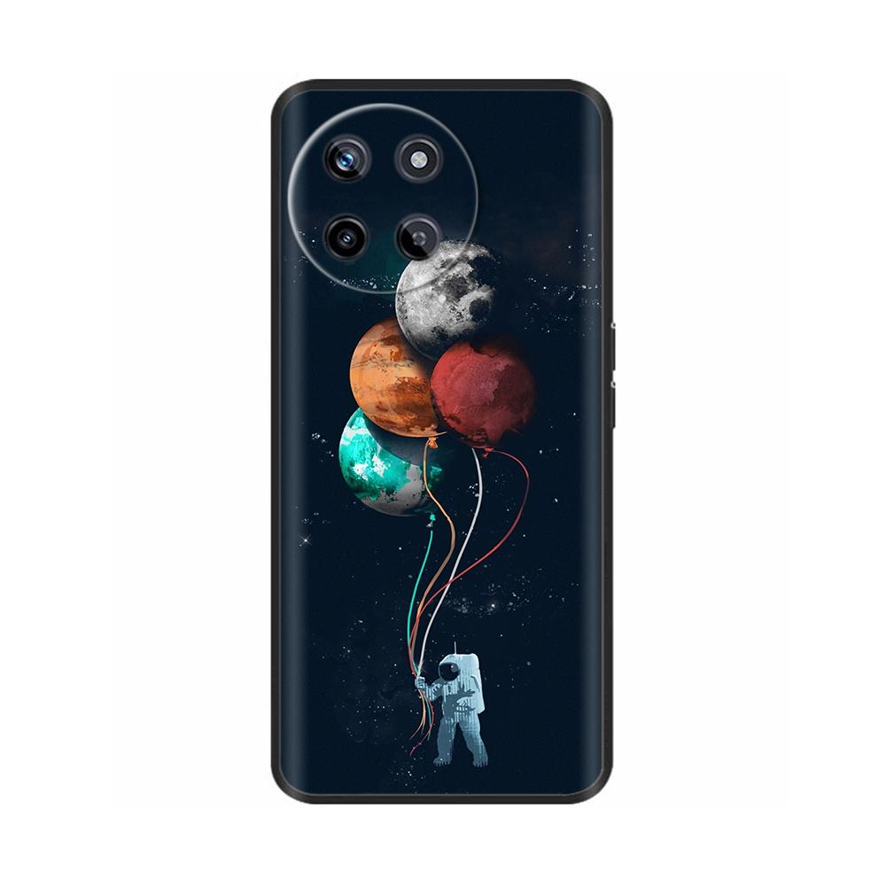 For Realme 11 4G Case Global Luxury Painted Cover for Realme 11 4G 6.4'' Shockproof Shell for Realme11 4G Soft Cases Capas Coque