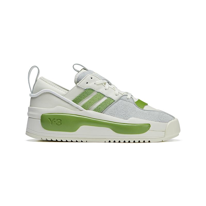adidas Y-3 Rivalry Team Rave Green Unisex Sneakers Cream Off-White Wonder-Silver ID7931